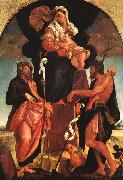 BASSANO, Jacopo Madonna and Child with Saints ff china oil painting reproduction